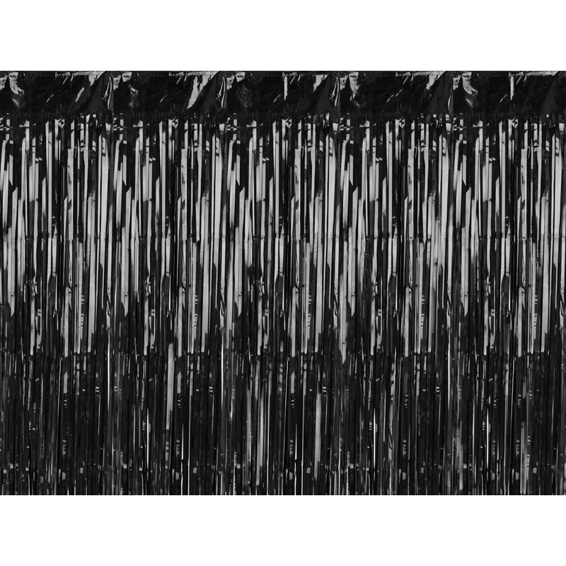 Dekorace z�v�s �ern� 100x200cm