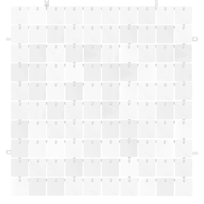 Dekora�n� �tvercov� panel b�l� 30x30 cm 1ks