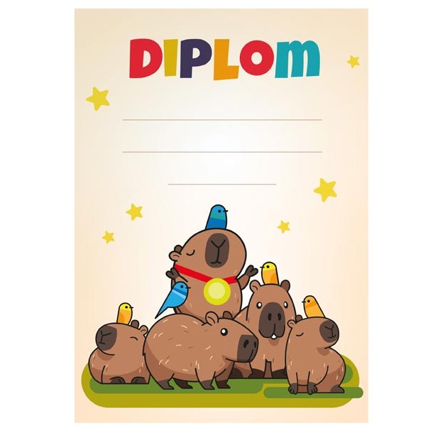 D�tsk� diplom A4 Kapyba