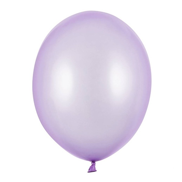 Eco bal�nky 30 cm metalick�, sv�tle fialov� (1 bal. / 100 ks.)