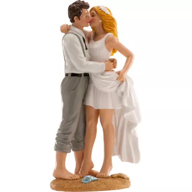 Figurka na dort Man�el� na pl�i 16 cm