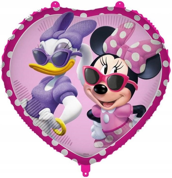F�liov� bal�nek srdce Minnie Junior 46cm