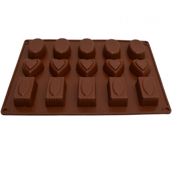 Forma silikonov� Pralinky 21 x 11 cm