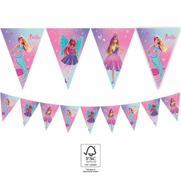Girlanda vlaje�kov� Barbie Fantasy 230 cm