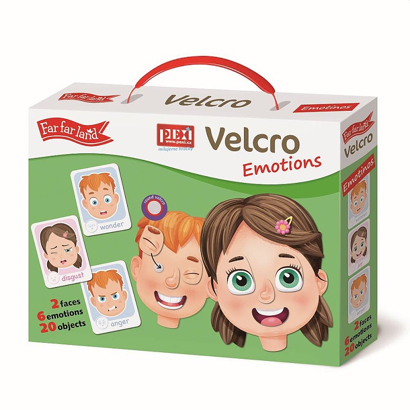 Hra Velcro skl�da�ky - Emoce