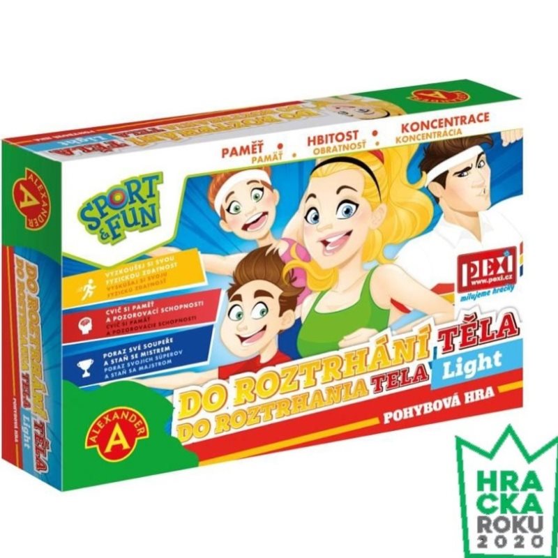 Hra energick�, Sport&Fun Do roztrh�n� t�la Light