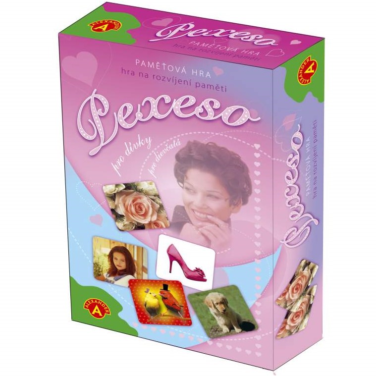 Hra spole�ensk� Pexeso Mini pro d�vky