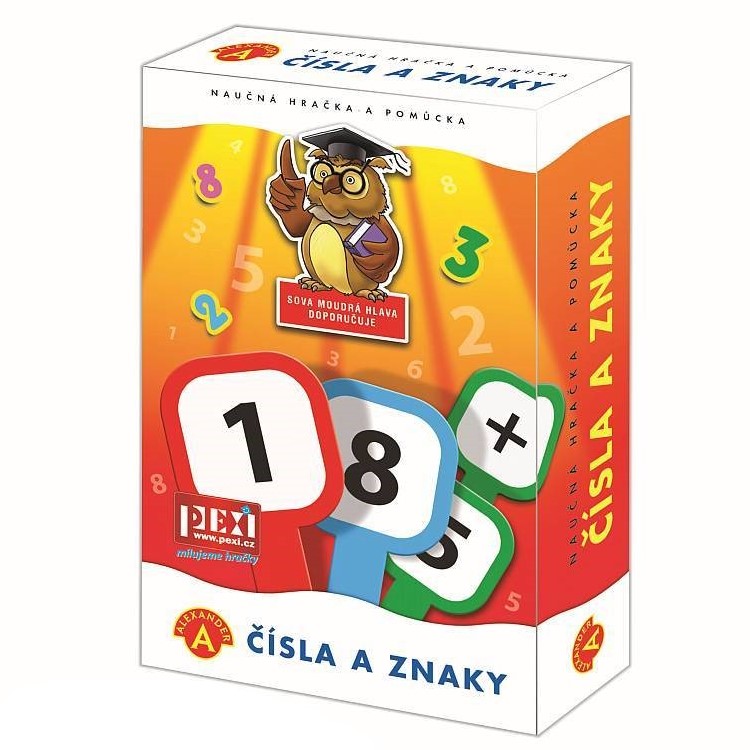 Hra vzd�l�vac� Cedulky - ��sla a znaky