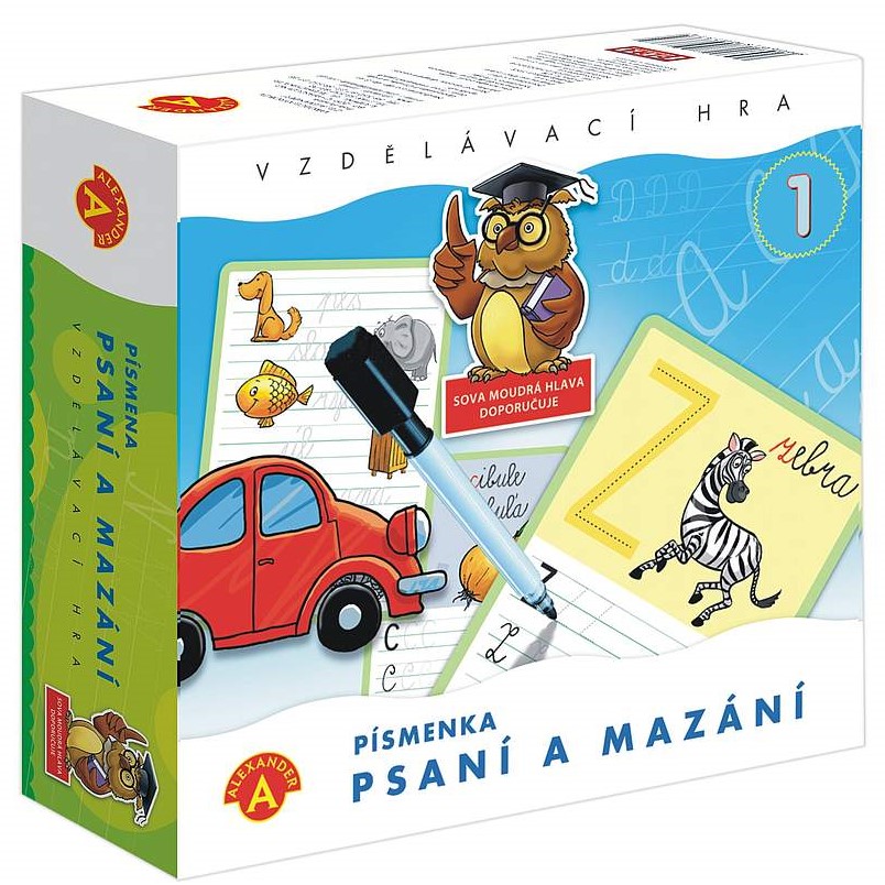 Hra vzd�l�vac�, Psan� a maz�n� 1 - P�smenka