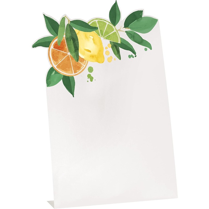 Jmenovky na st�l Citrusy 6 ks