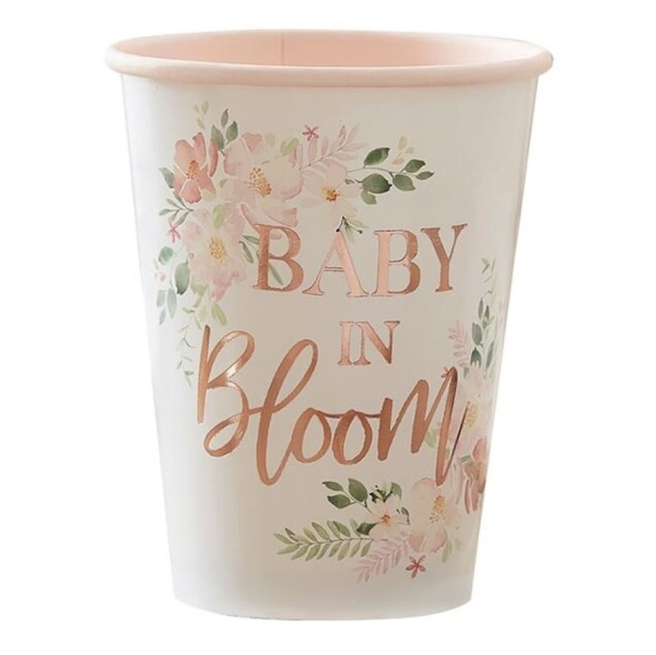 KEL�MKY pap�rov� Baby in Bloom 8ks