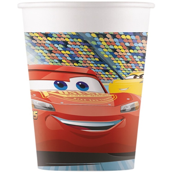 KEL�MKY pap�rov� Cars 8ks 200ml