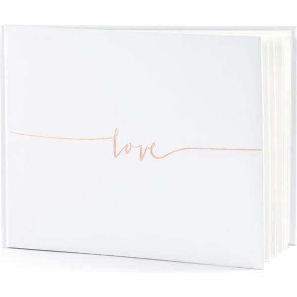KNIHA host� zlat� n�pis LOVE 24x 8,5 cm, 22 stran