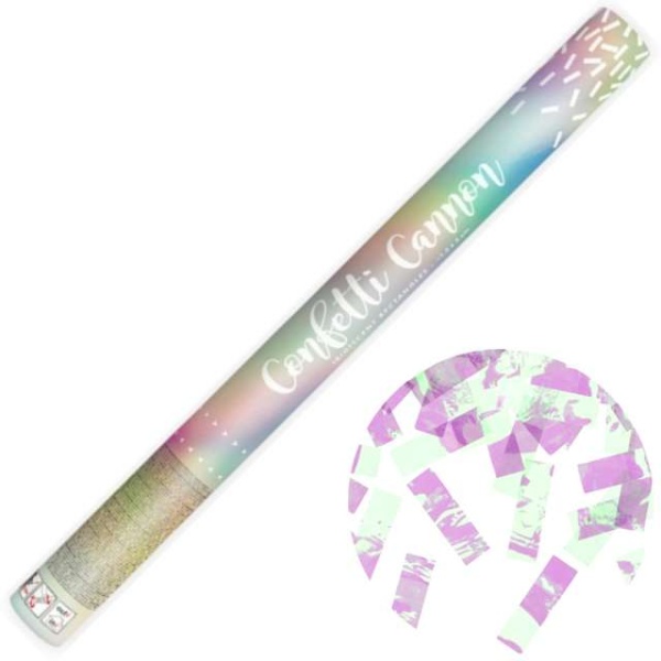 KONFETY vyst�elovac� Duhov� 60cm 1ks