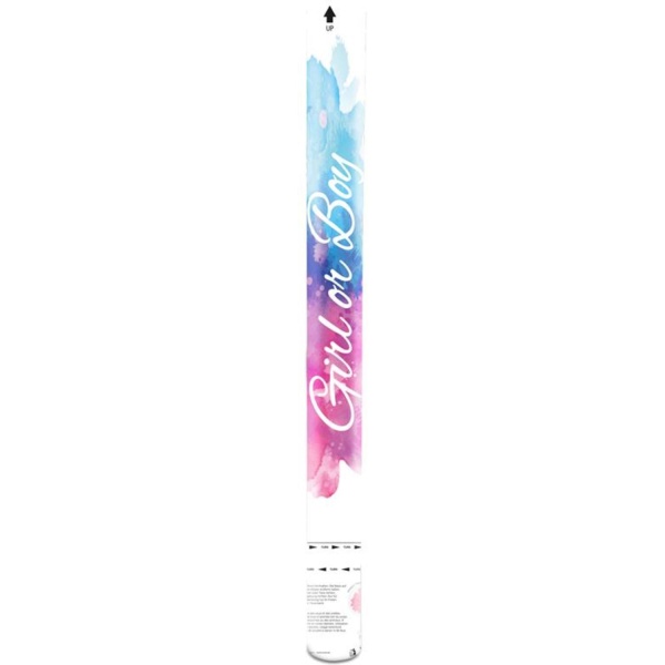 KONFETY vyst�elovac� Gender Reveal modr� KLUK 57cm