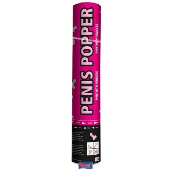 KONFETY vyst�elovac� Penis 28cm