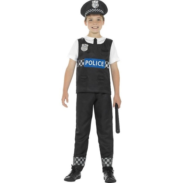 KOST�M d�tsk� Policista �ern�