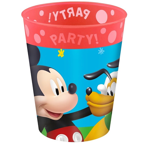 Kel�mek plastov� opakovan� pou�iteln� Mickey Mouse 250 ml 1 ks