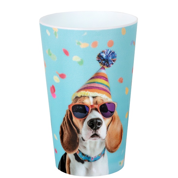 Kel�mek plastov� s pejskem a �epic� 330 ml 1 ks