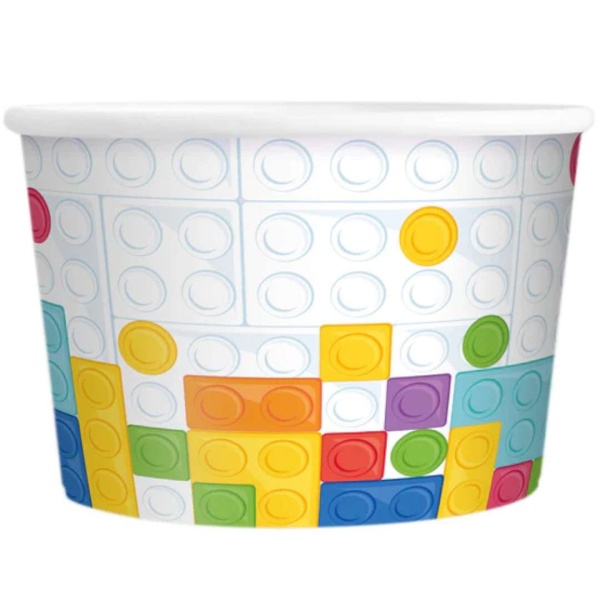 Kel�mky na zmrzlinu Blocks 150 ml 6 ks