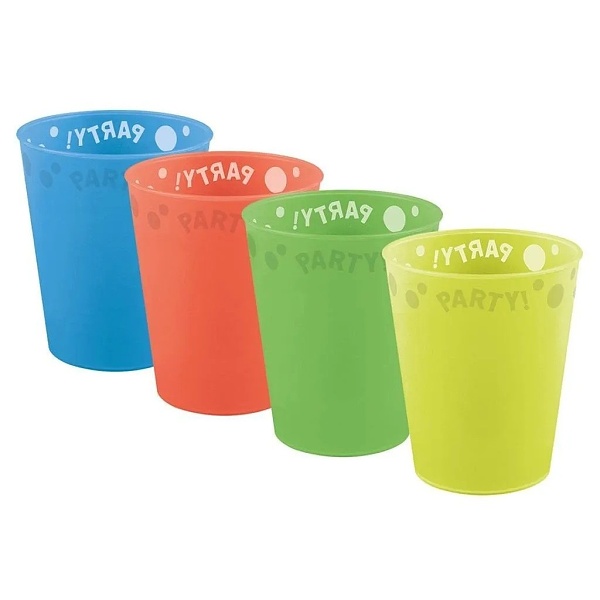 Kel�mky opakovan� pou�iteln� mix barev fluo 250ml 4ks