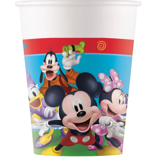 Kel�mky pap�rov� FSC Mickey Mouse 200ml 8ks