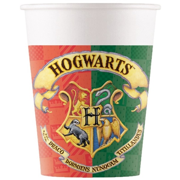 Kel�mky pap�rov� Harry Potter 8 ks - 200 ml