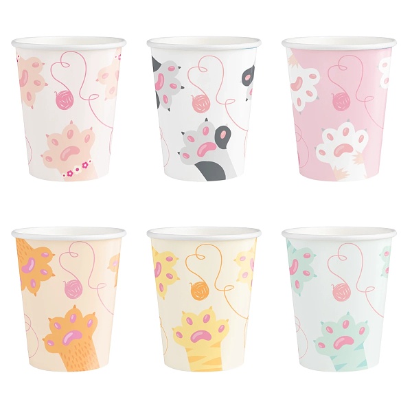 Kel�mky pap�rov� Ko�ky 220 ml 6 ks