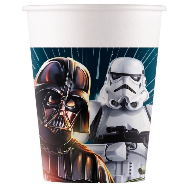 Kel�mky pap�rov� Star Wars 200 ml 8 ks