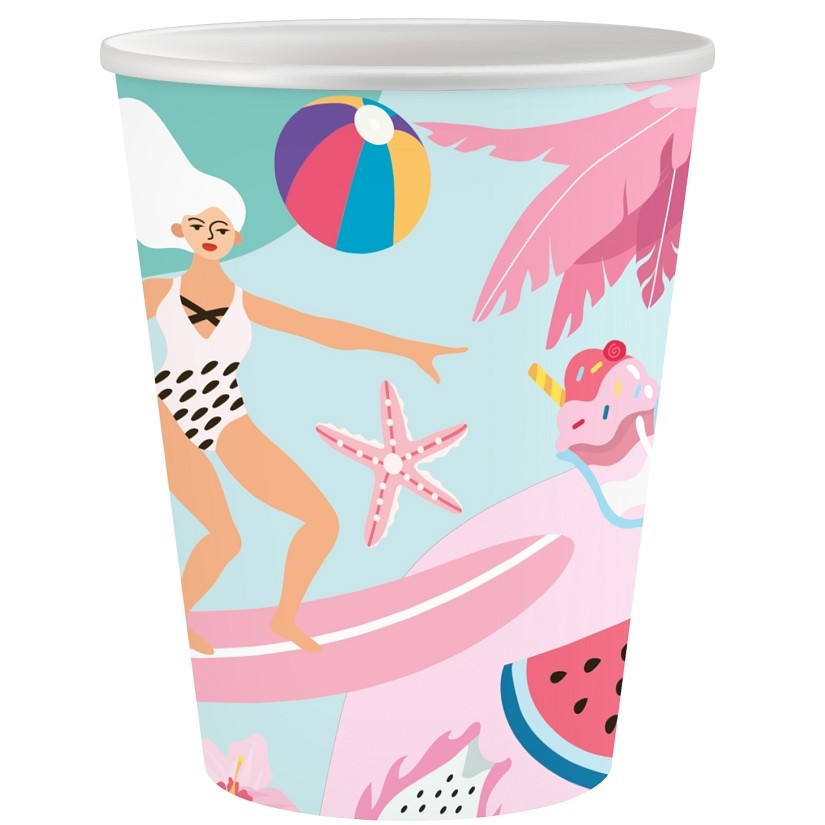 Kel�mky pap�rov� Surfing 250ml 6ks