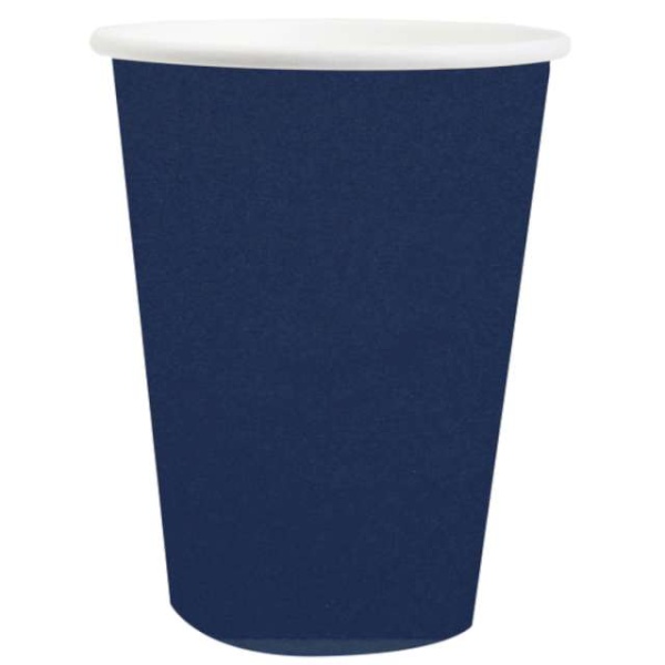 Kel�mky pap�rov� tmav� modr� 250 ml 10 ks