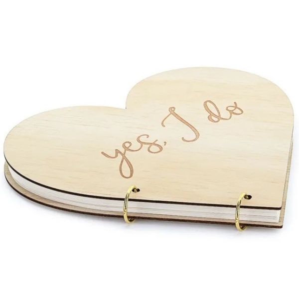 Kniha host� Srdce, 26,5 x 25 cm