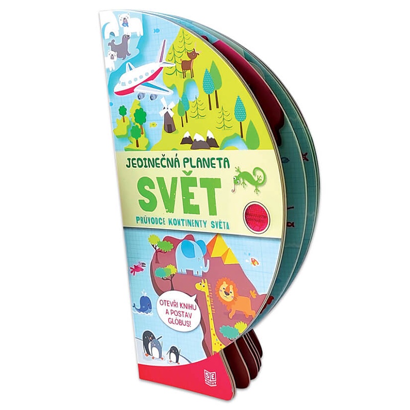Kn�ka rozkl�dac� globus - Sv�t