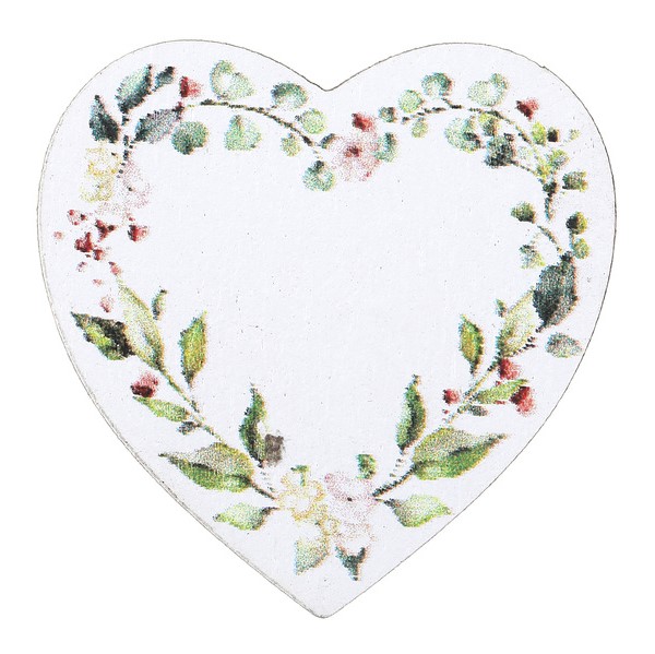 Konfety d�ev�n� Green Wedding 3 x 3 cm 10 ks
