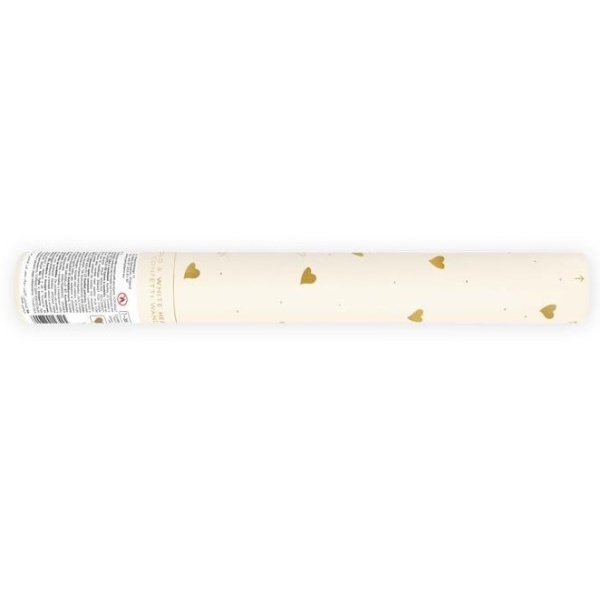 Konfety vyst�elovac� se srd��ky, mix 35 cm