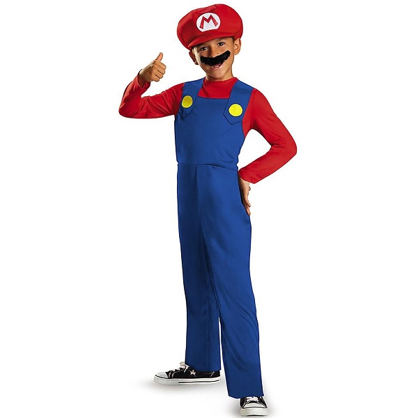 Kost�m Mario d�tsk�, 4-6 let