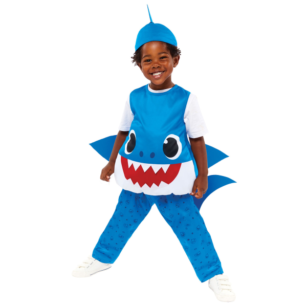Kost�m d�tsk� Baby Shark Daddy vel. 1 - 2 roky