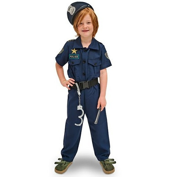 Kost�m d�tsk� Policie vel. 96 - 116 cm