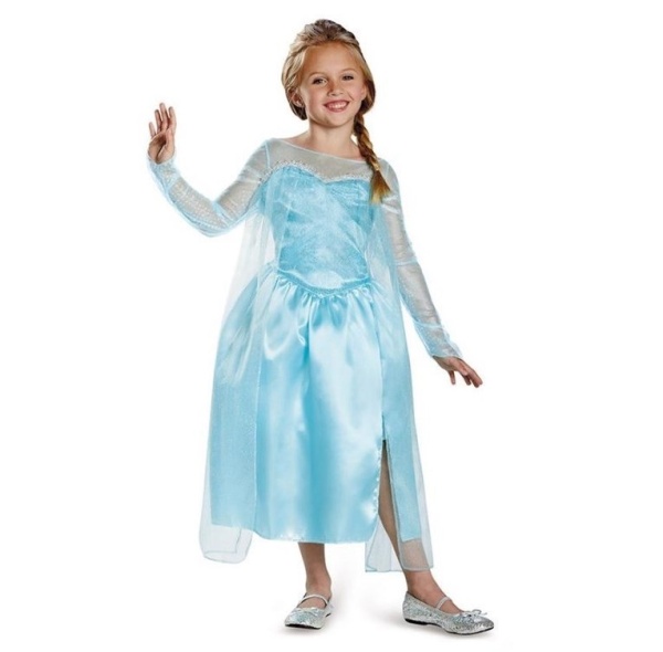 Kost�m d�tsk� Princezna Elsa vel. S (5 - 6 let)