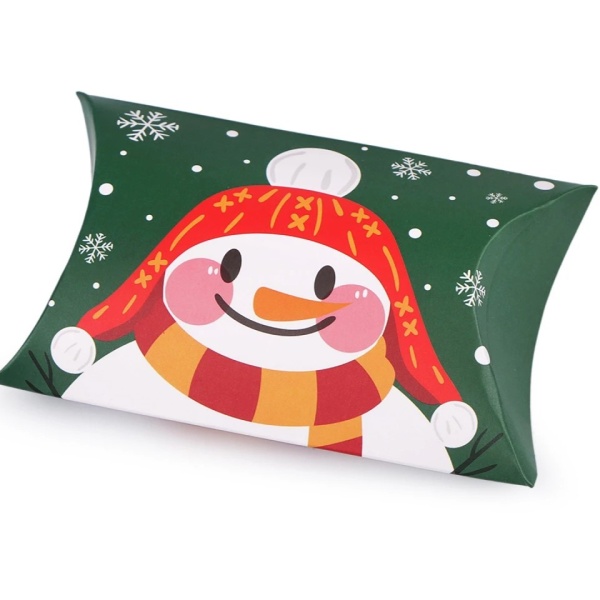 Krabi�ka d�rkov� v�no�n� zelen� Sn�hul�k 7,5 x 12 x 2,8 cm