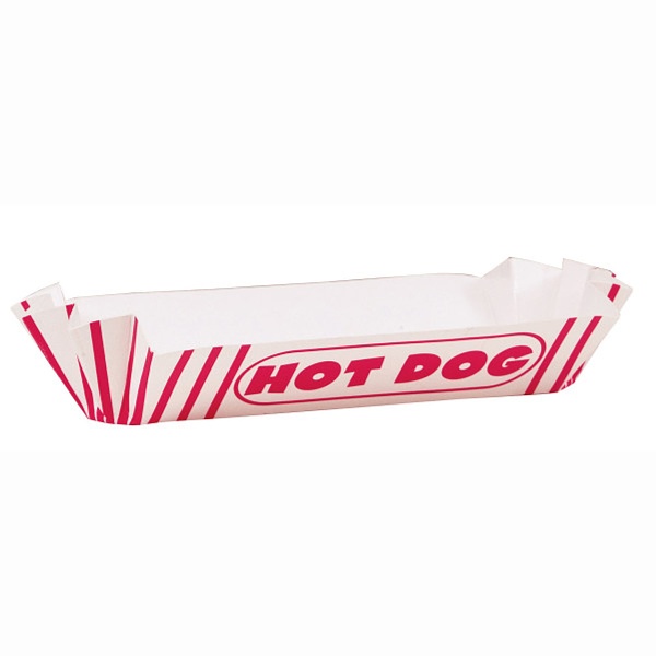 Krabi�ky na hot-dog �erveno-b�l� 8 ks