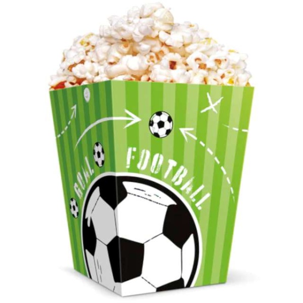 Krabi�ky na popcorn Fotbal 8,5 x 12,5 cm