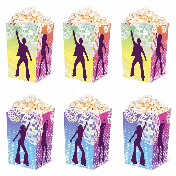 Krabi�ky na popcorn Retro Disco 6 ks