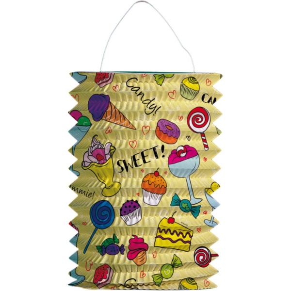 Lampion v�lcov� Candy 16 cm