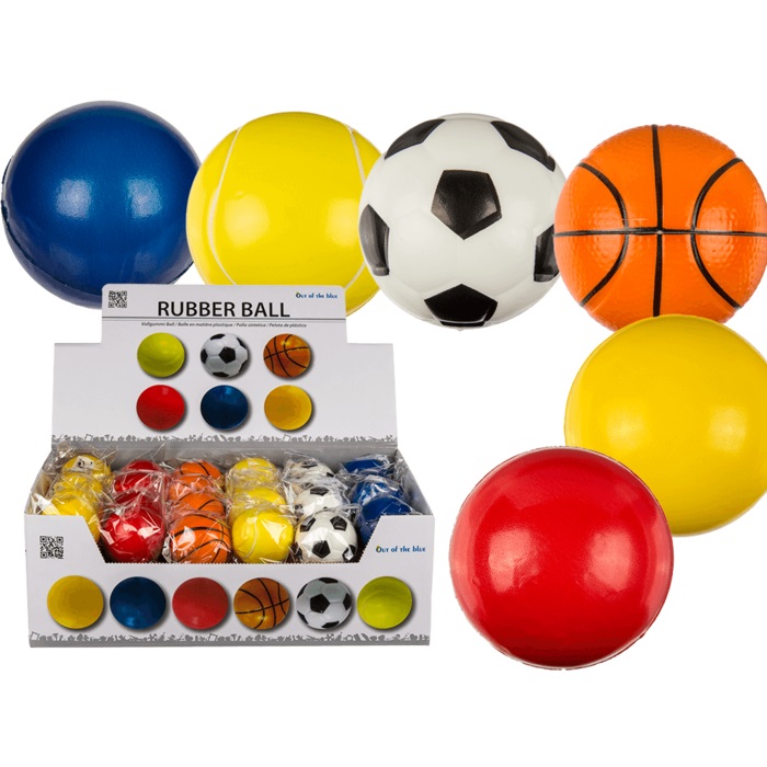 M��ek gumov� mix druh� 6 cm 1 ks
