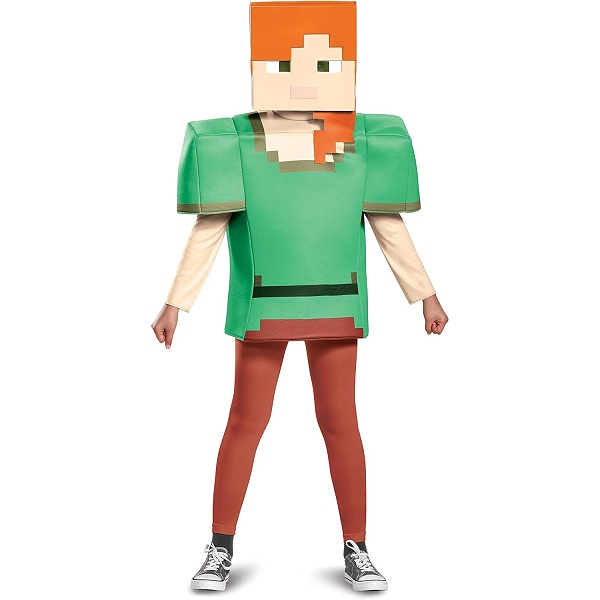 Minecraft kost�m Alex, 10 - 12 let