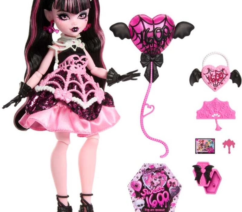 Monster High panenka d�siv� sladk� oslava DRACULAURA