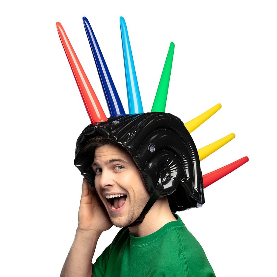 Nafukovac� �epice s barevn�mi hroty 52 cm