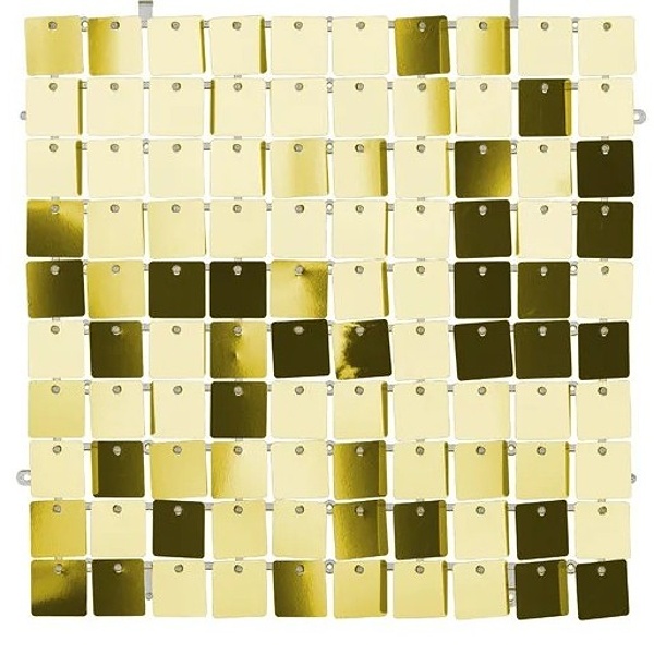Panel dekora�n�, studen� zlat�, 30x30 cm