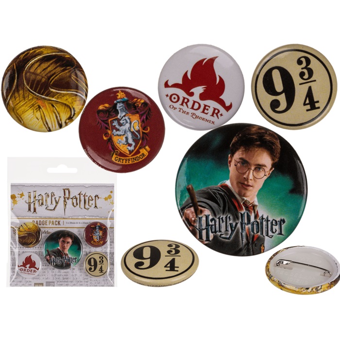 Placky Harry Potter 5 ks